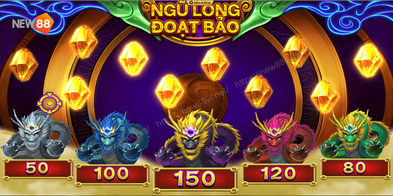 Cách Chơi Bắn Cá Ngũ Long Hấp Dẫn Nhất Tại NEW88 8 Bắn cá Ngũ long